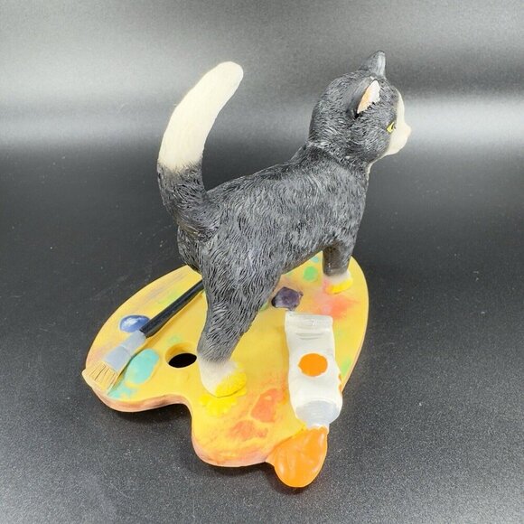 Lenox PICATSO Cat Resin Figurine Retired Sweet Kitties Collection Figure - Picture 8 of 9